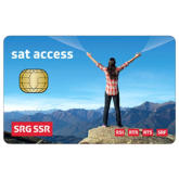 Sat Access SRG Karte fr den Empfang der Schweizer Sender  CHF 60.00 einmalig